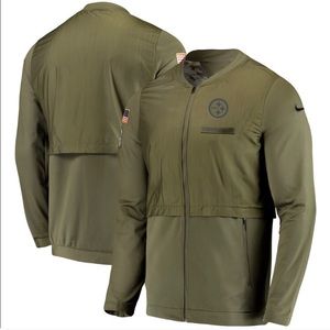 Pittsburgh Steelers Salute to Service Windbreaker
